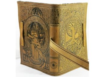 Leather IPAD, Kindle Protective Cover With Tree Of Life And Nature Design - NEW