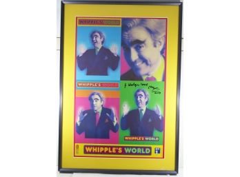 Peter Max Hand SIGNED Poster - Matted And Framed - Whipple's World (NY1)