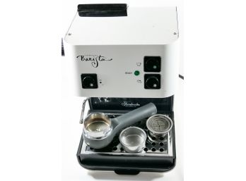 Starbucks Barista Machine - Italian Espresso Cappucino Model SIN 006 White With Aluminum And Accessories