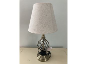 Fancy Swirl Metal Base Lamp Great Little Lamp