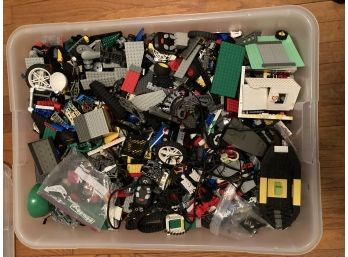 Legos Legos And More Legos All In One Big Bin