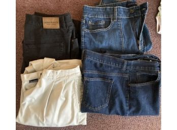 4 Pairs Of Pants Size 16