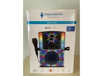 Come On Don't Be Shy Try This Singing Machine New In Box Sounds Like Fun