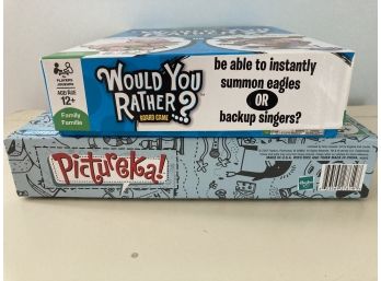 More Games For Game Night Family Fun -  Would You Rather? And Pictireka