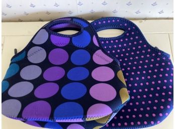 2 Bright Soft Lunch Totes By Built So Handy To Have