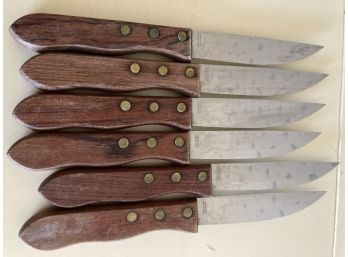 Stainless Steel Steak Knife Set Of 6