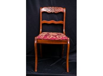 'Tell City Chair Company' Pair Of Mahogany Chairs 1 Of 2