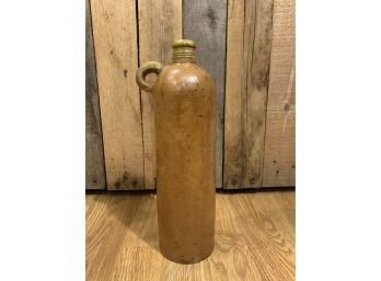 Old Victorian Antique GEORG KREUZBERG - APOLLINARIS BRUNNEN Stoneware Bottle