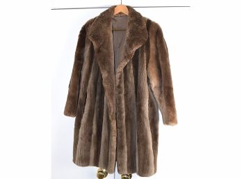 Luxurious Beaver Fur Coat