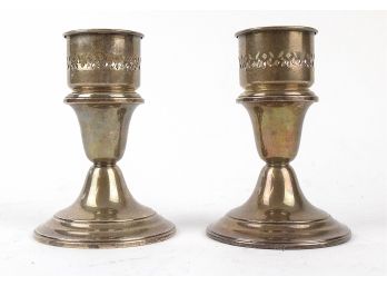 Weighted Gorham Sterling Candle Sticks