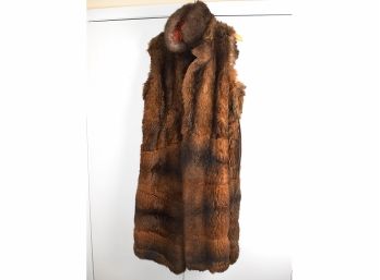 Unfinished Fur Coat
