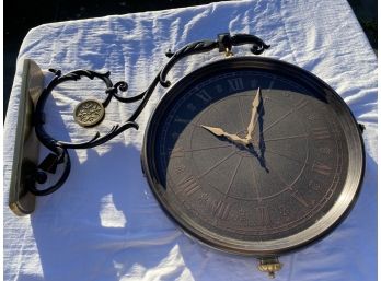 Brand New Bombay Co. Wall Clock With Bracket