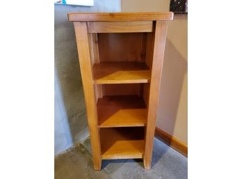 Small Rustic Wooden Bookshelf