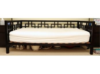 Twin Size Asian Style Bed With Perfect Sleeper Mattress