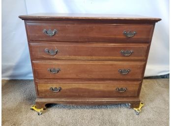 Vintage 1960's Traditional Taylor Made Jamestown Four Drawer Dresser