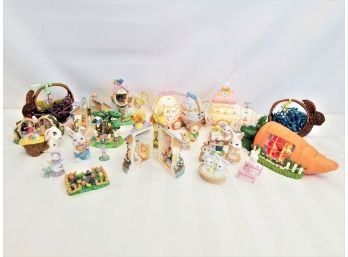Mixed Lot Of Ceramic Easter Figurines