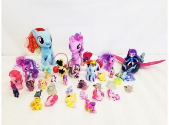 Thirty-two My Little Pony Figures