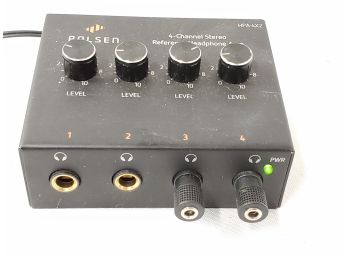 Polsen 4 Channel Stereo Reference Headphone Amp
