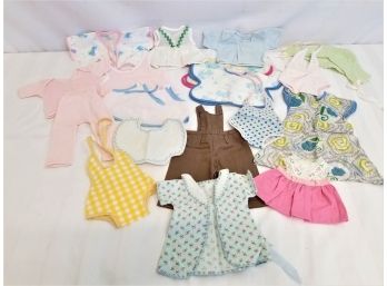 Vintage Doll Clothes And Accessories Large Lot