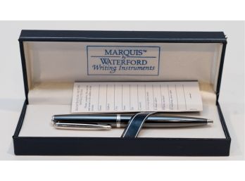 Marquis By Waterford Rollerball Pen - New In Box