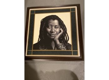 Large Print Portrait Of A Woman, Framed