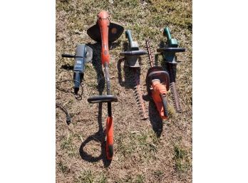 Mixed Lot: Lawn Care Tools - Black And Decker Yard Tools