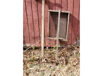 Antique Primitive Farm Tools