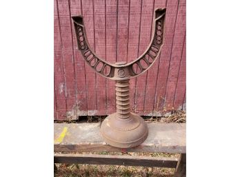 Rare & Unique Barn Find - Antique Richmond Cast Iron Mfg & Co Hot Water Tank Swiveling Stand