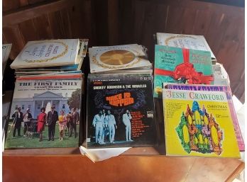 Collection Of Vintage Vinyl Records