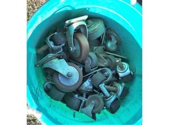 Huge Lot Of Super Heavy Duty Swivel Casters