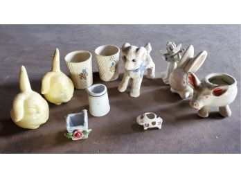 Adorable Vintage Porcelain & Ceramic Figurines