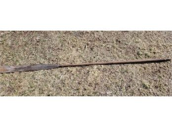 Huge 10 Foot Antique All Wood Boating Oar