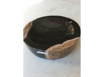 5Lb Petrified Wood Candy Dish