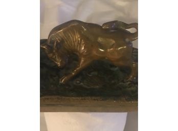 Bronze Bull Statue