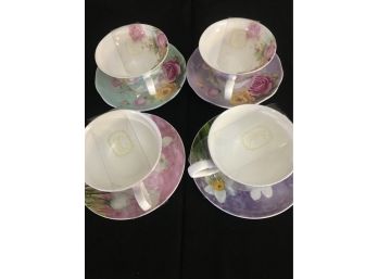 4 Sets Stechcol Gracie Bone China