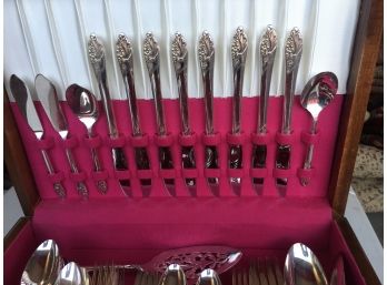 88 PC Community Vintage Silverware Set