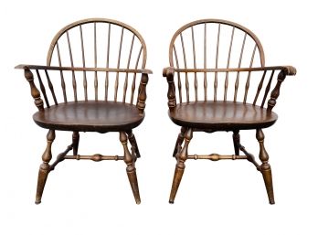 Nichols & Stone Windsor Armchairs