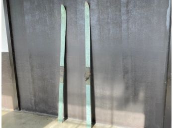 Vintage Wooden Skis