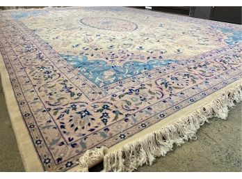 Beautiful Large Hand Knotted Wool Rug (172' X 120')