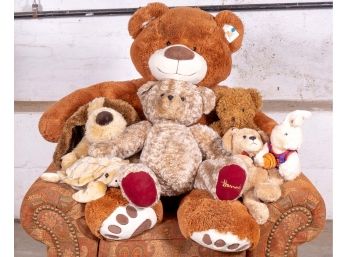 Teddy Bear Collection Including Giant Teddy