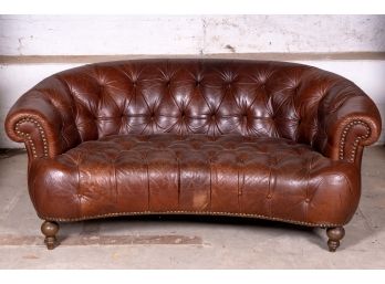 Leather Chesterfield Sofa