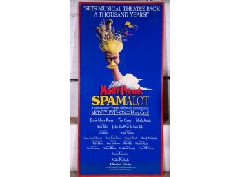 Poster For Monty Python's Spamalot On Broadway