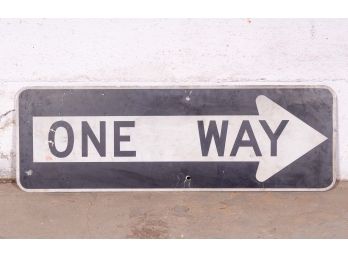 One Way Street Sign