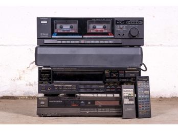 Collection Of Four Vintage Stereos