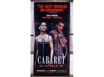 Poster For Cabaret Starring Susan Egan & Jon Secada