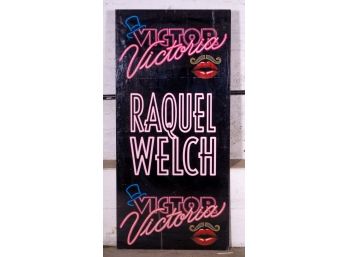 Poster For Victor Victoria Starring Raquel Welch