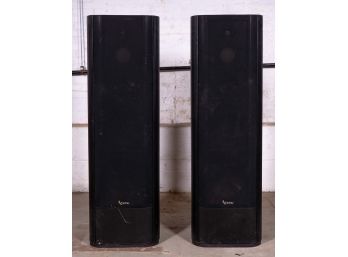 Pair Of Infinity Kappa 9.1 Series II 58' Speakers