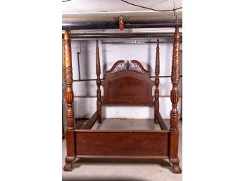 Monumental Queen Size Four Poster Bed