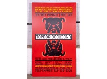 Poster For Broadway Production Of Topdog Underdog