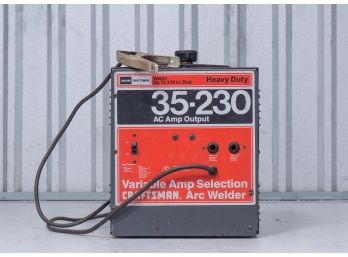 Sears Craftsman Variable Amp Selection Arc Welder